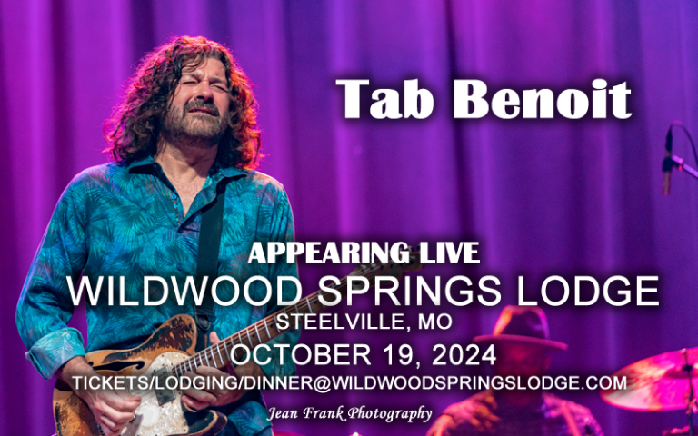 Tab Benoit at Wildwood Springs Lodge, Oct. 19, 2024