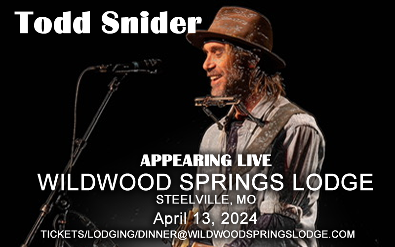 Todd Snider, at Wildwood Springs Lodge, April, 13, 2024