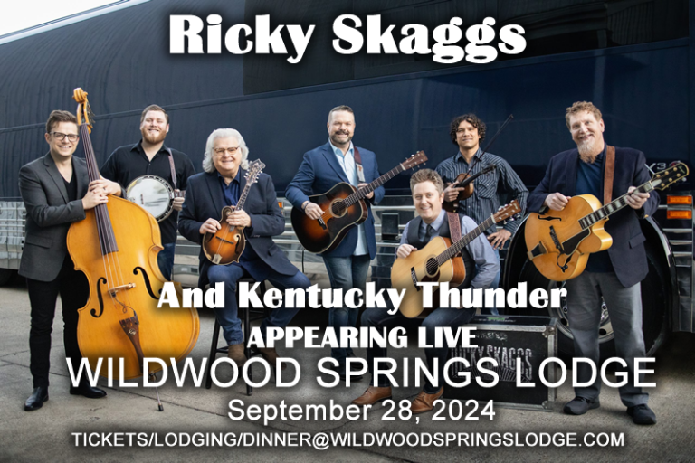 Ricky Skaggs and Kentucky Thunder, Live at Wildwood Springs Lodge Sep. 28, 2024, Steelville, MO