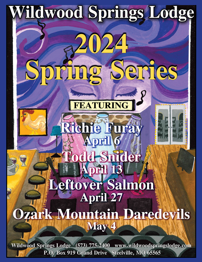 Wildwood Springs Lodge Spring Concert Poster, 2024