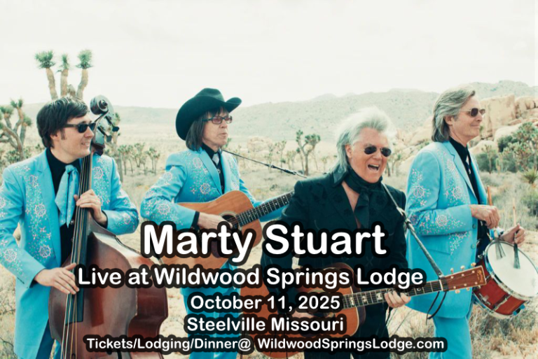 Marty Stuart and His Fabulous Superlatives, Live at Wildwood Springs Lodge, Oct. 11, 2025. Steelville, Mo.